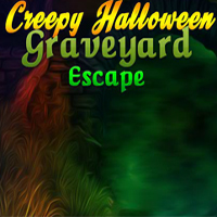 Creepy Halloween Graveyard Escape