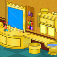 Golden Bathroom Escape