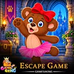 Joyful Bear Cub Escape
