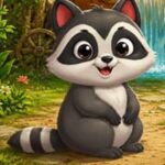 Curious Raccoon Escape
