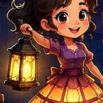 Lanternskirt Woman Escape